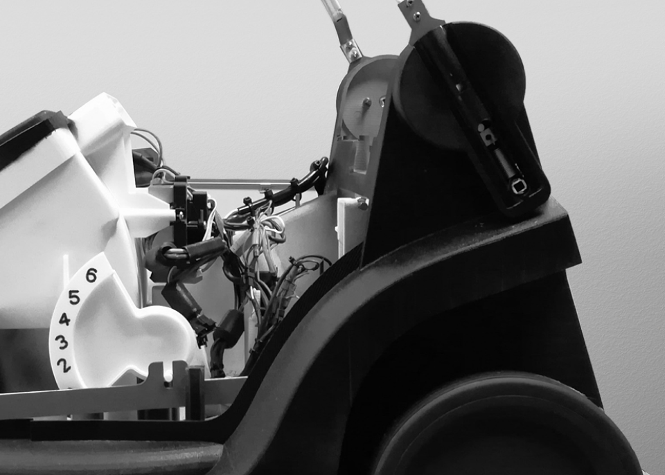 mower working test platform